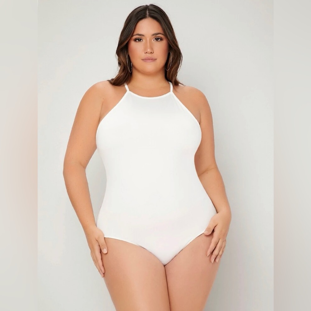 SHEIN white bodysuit